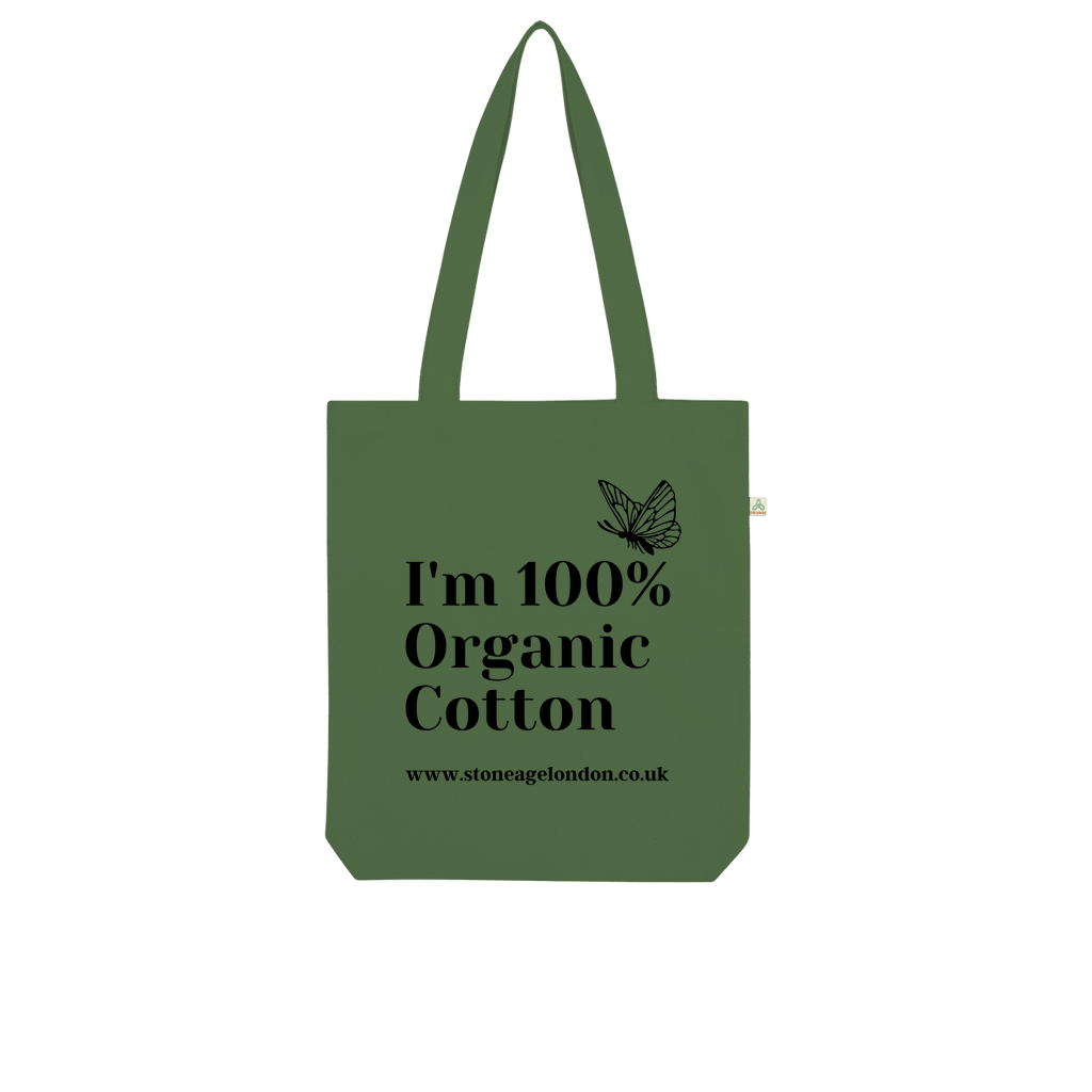 100% Organic Cotton Tote Bag (regular) - Stone Age London