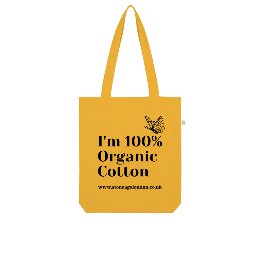 100% Organic Cotton Tote Bag (regular) - Stone Age London