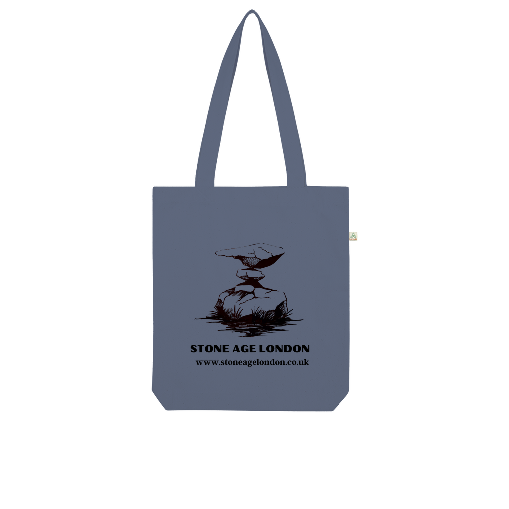 Stone Age Tote Organic Cotton Tote Bag - Stone Age London