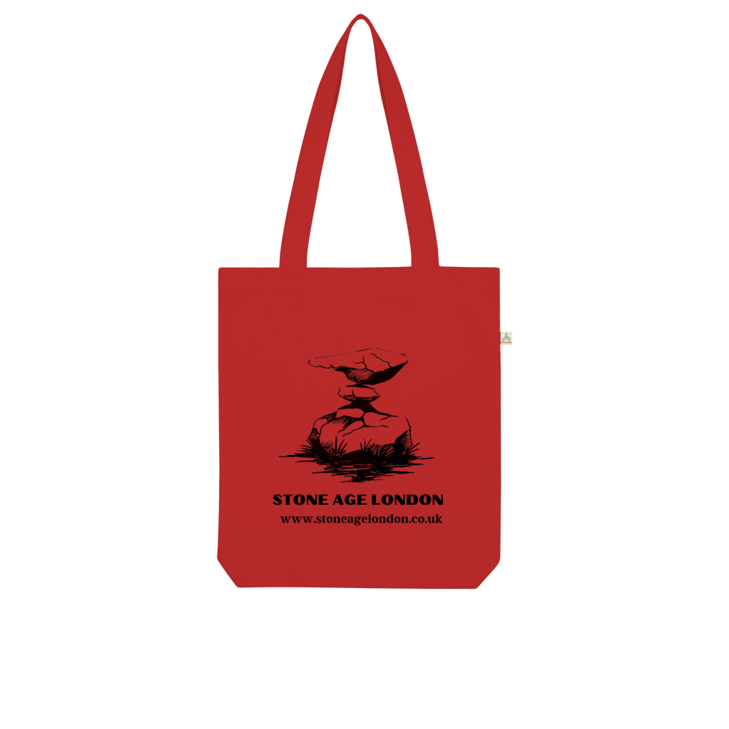 Stone Age Tote Organic Cotton Tote Bag - Stone Age London