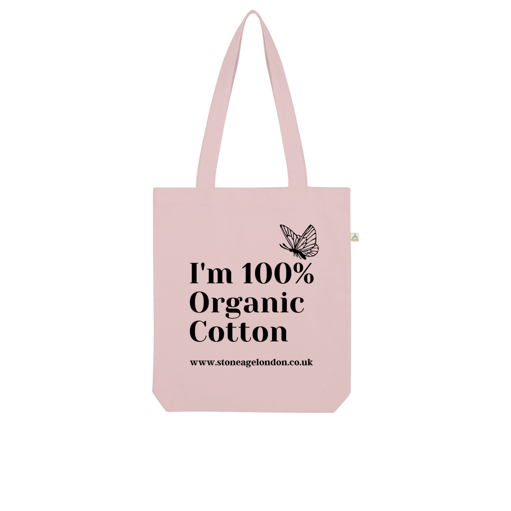 100% Organic Cotton Tote Bag (regular) - Stone Age London