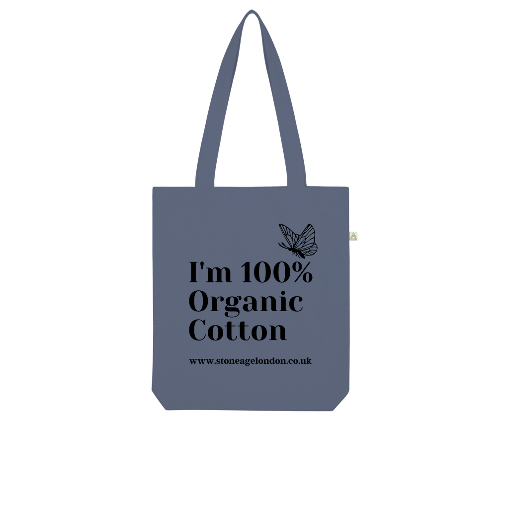 100% Organic Cotton Tote Bag (regular) - Stone Age London