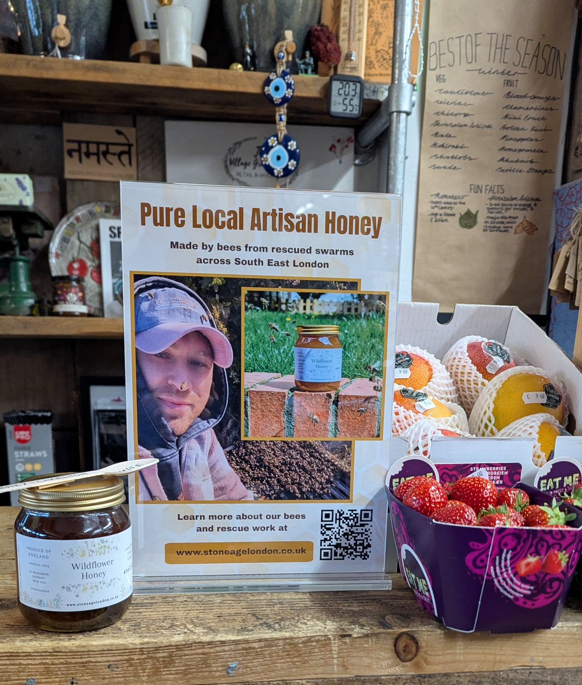 Wildflower Honey - 1kg/2.20lb