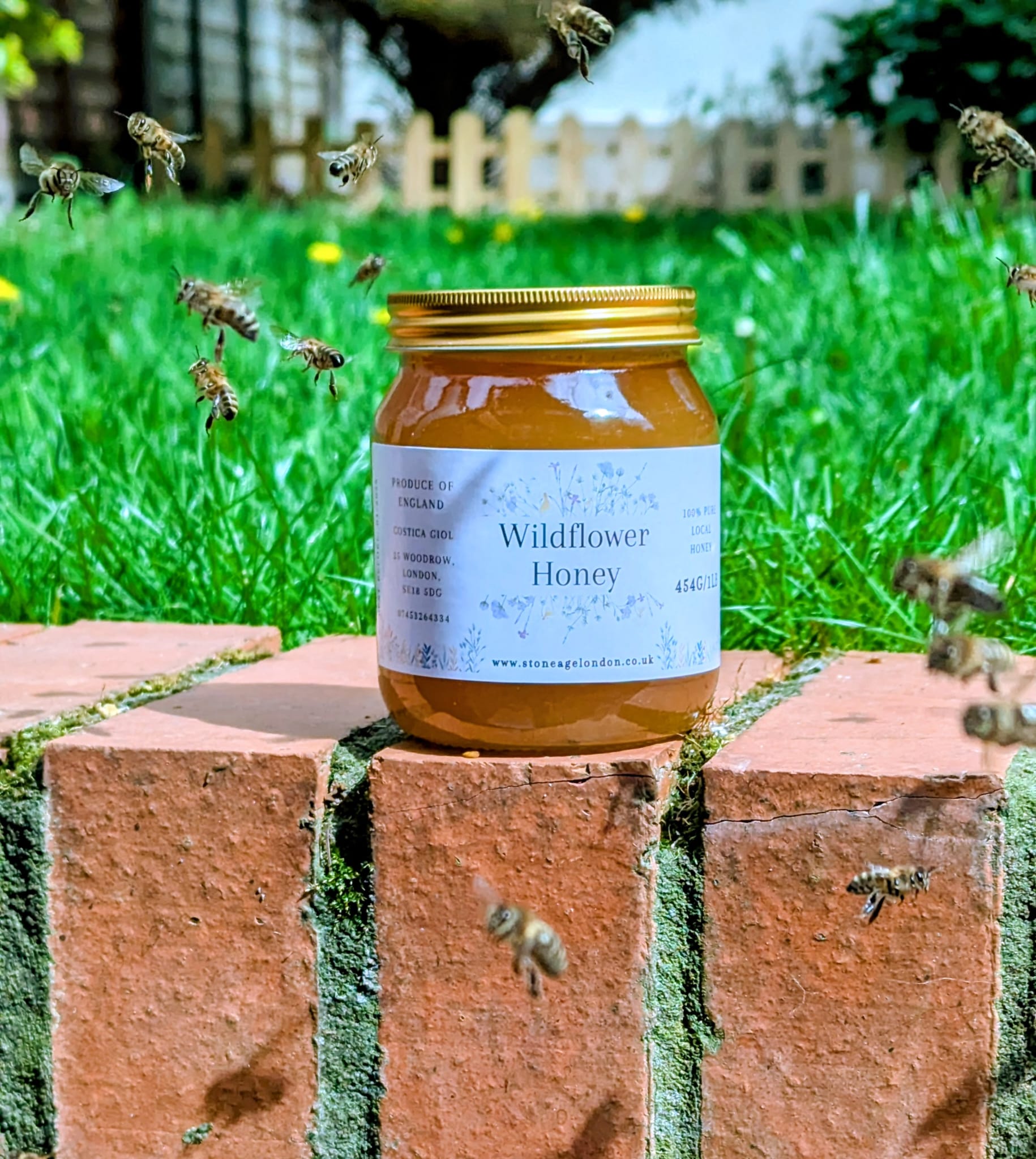 Wildflower Honey - 454g - Stone Age London