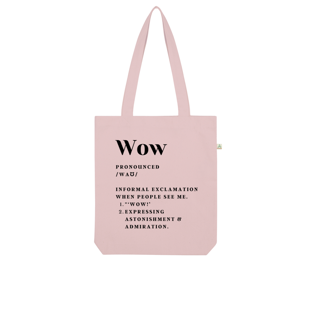 WOW Organic Tote Bag (regular) - Stone Age London