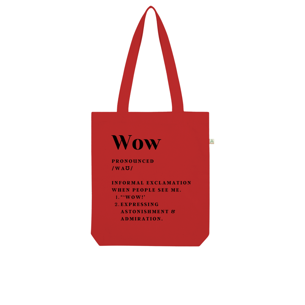 WOW Organic Tote Bag (regular) - Stone Age London